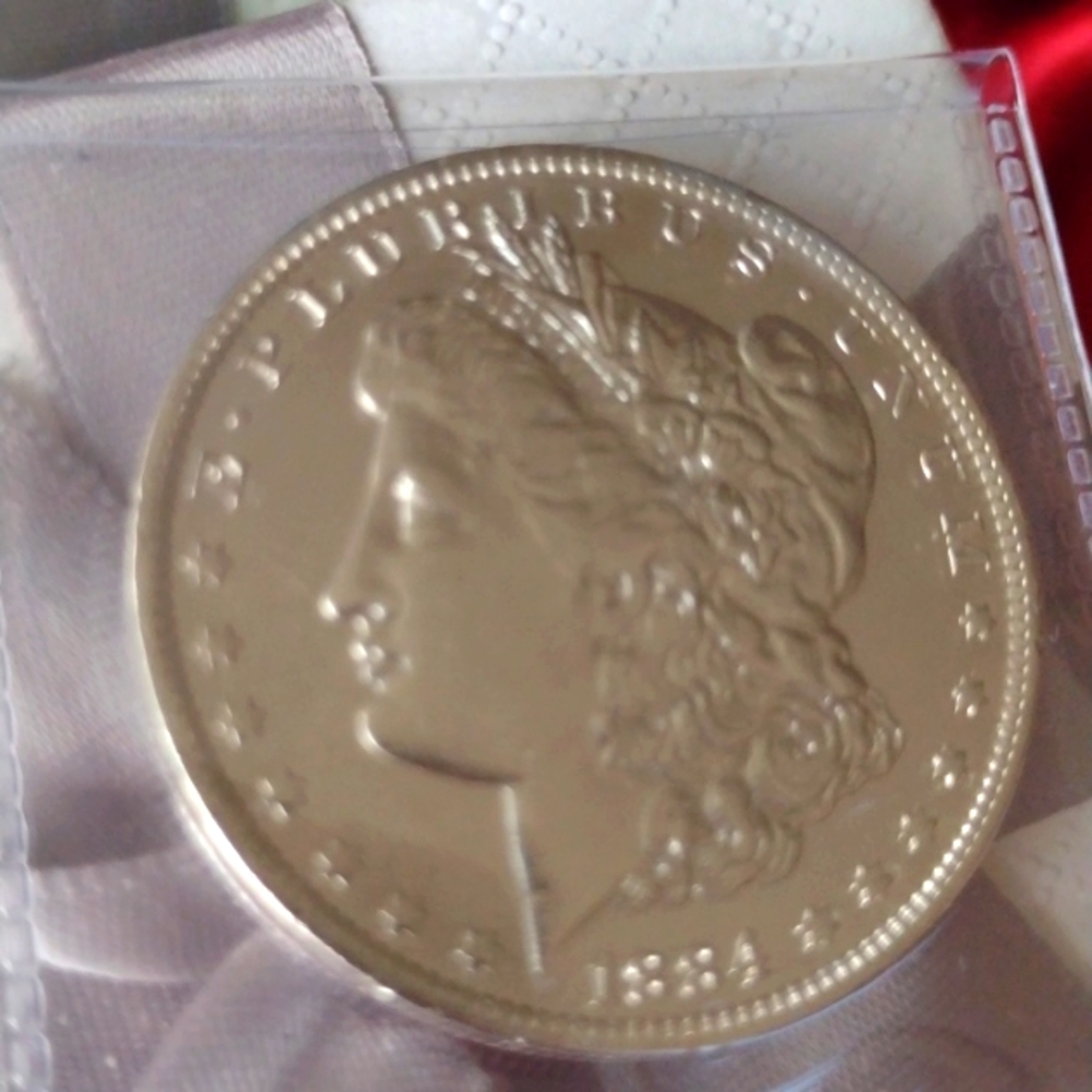 1884 AU-BU New Orleans Mint Condition Historical Registry Collection NWT